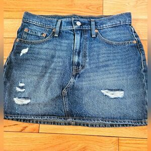 Levi's Deconstructed Women's Jeans Skirt Size 29